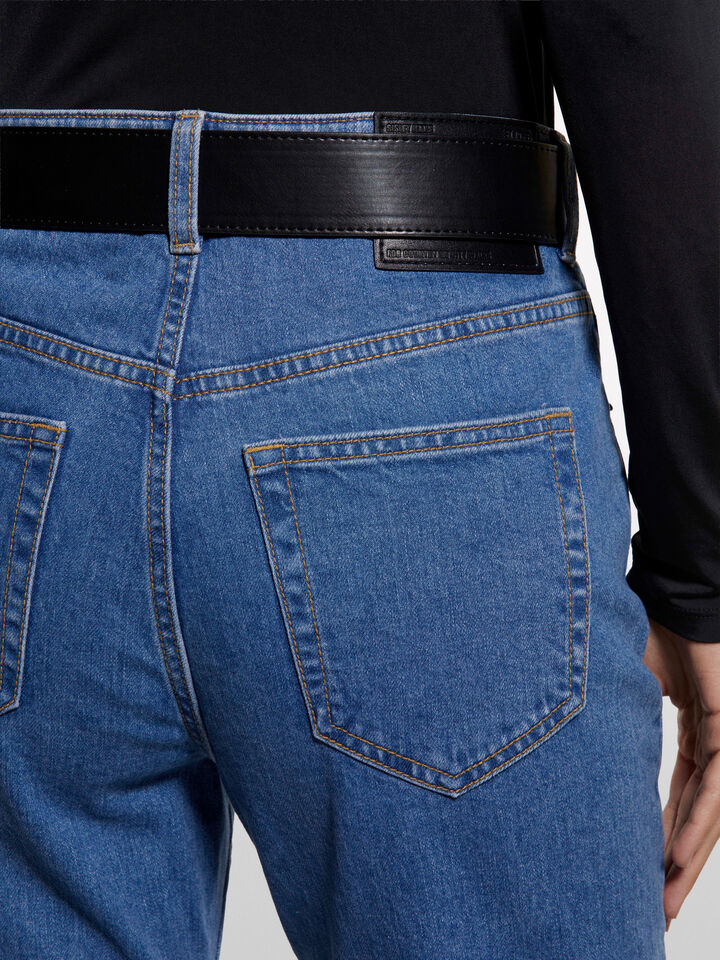 Light Style 70 slim fit jeans - women's slim fit jeans - Blue | Sisley image number 4